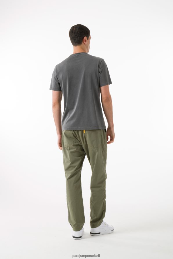 Parajumpers גברים טי בסיסי הַלבָּשָׁה צבע קרם R042V071