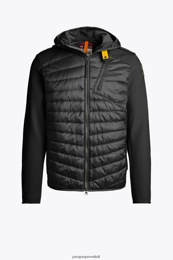 Parajumpers גברים נולן הַלבָּשָׁה שָׁחוֹר R042V09