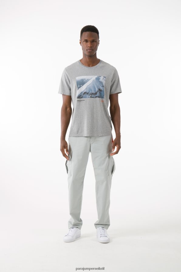 Parajumpers גברים אויר דליל הַלבָּשָׁה מלאנג' כסף R042V091