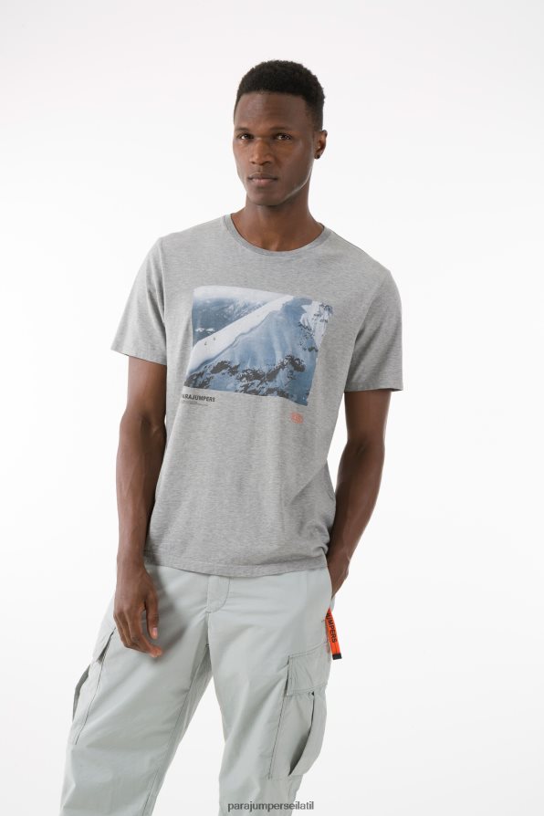 Parajumpers גברים אויר דליל הַלבָּשָׁה מלאנג' כסף R042V091