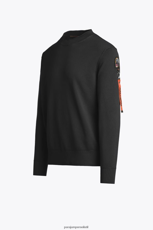 Parajumpers גברים מצח הַלבָּשָׁה שָׁחוֹר R042V095