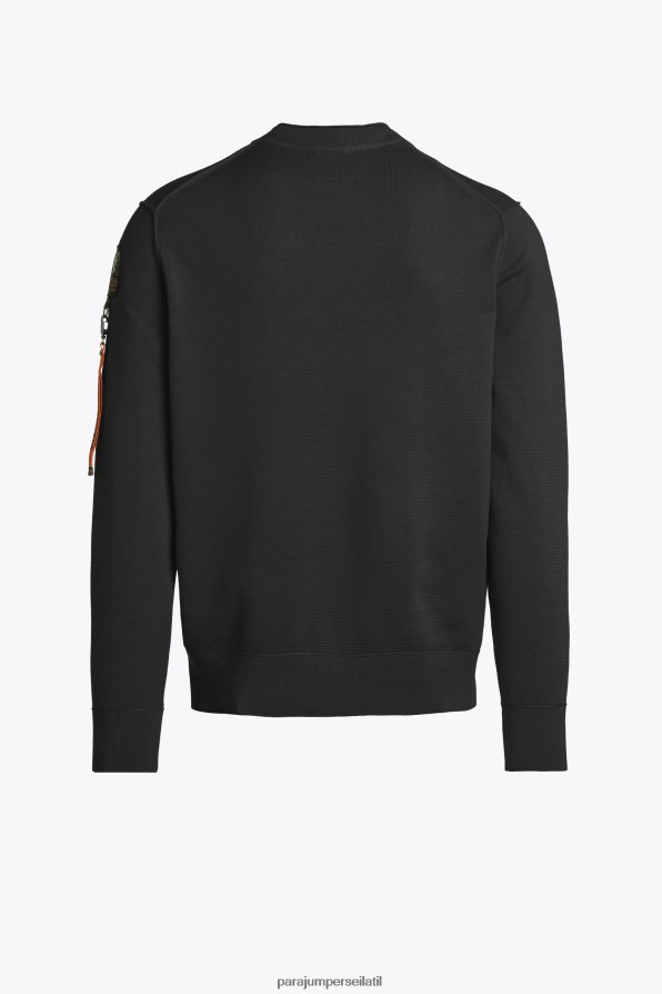 Parajumpers גברים מצח הַלבָּשָׁה שָׁחוֹר R042V095