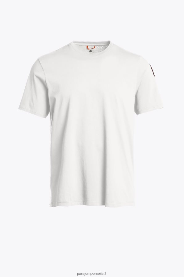 Parajumpers גברים טי מסלול הַלבָּשָׁה צבע קרם R042V099