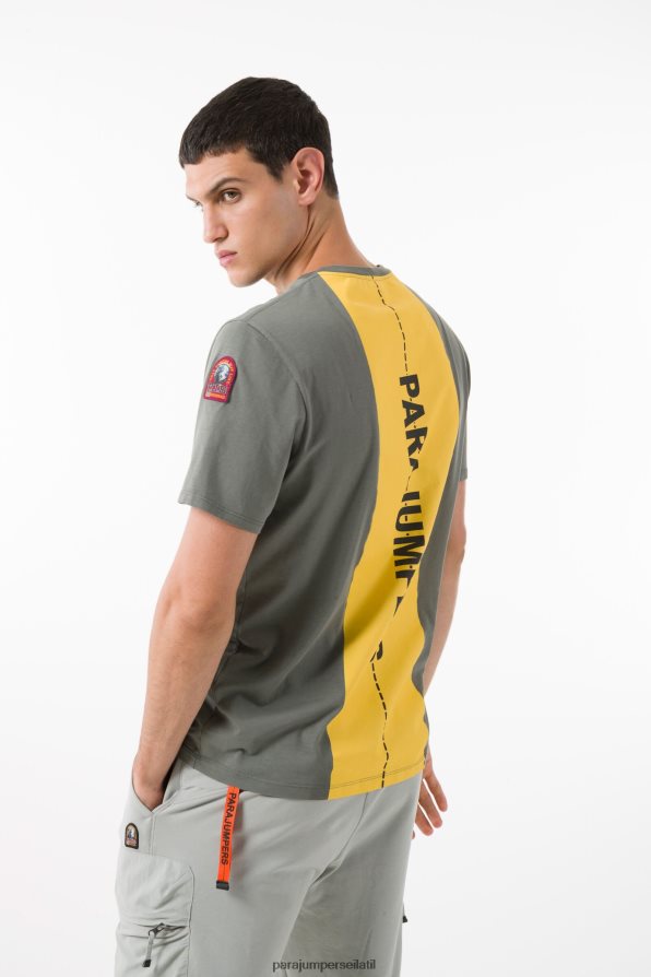 Parajumpers גברים טי מסלול הַלבָּשָׁה צבע קרם R042V099