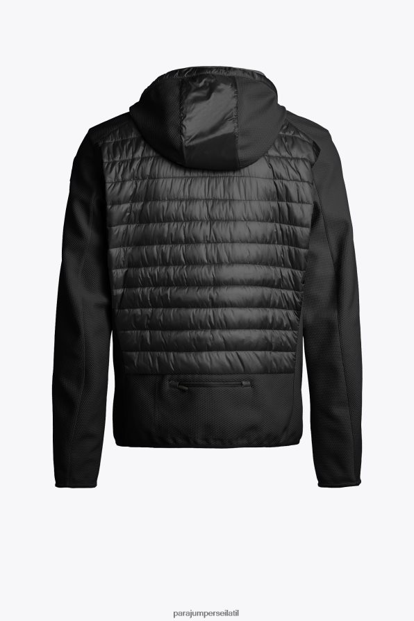 Parajumpers גברים נולן הַלבָּשָׁה שָׁחוֹר R042V09