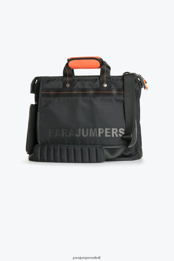 Parajumpers גברים portage - תיק אבזר שָׁחוֹר R042V0180